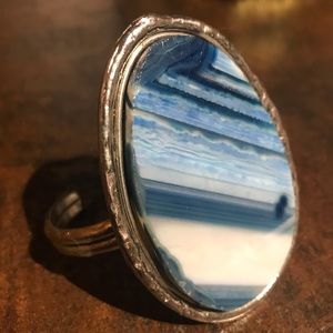 Beautiful agate/stone arm cuff BOHO